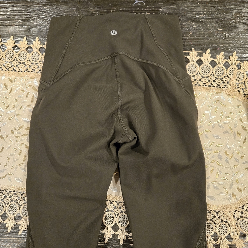 Lululemon Olive Green Leggings